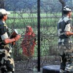 Security forces apprehending Bangladeshis in Tripura