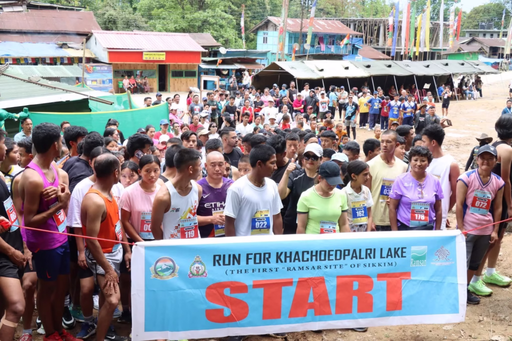 ‘Run for Khachoedpalri Lake’ Marathon Held to Celebrate Sikkim’s 50th Statehood 2 img 4256 1