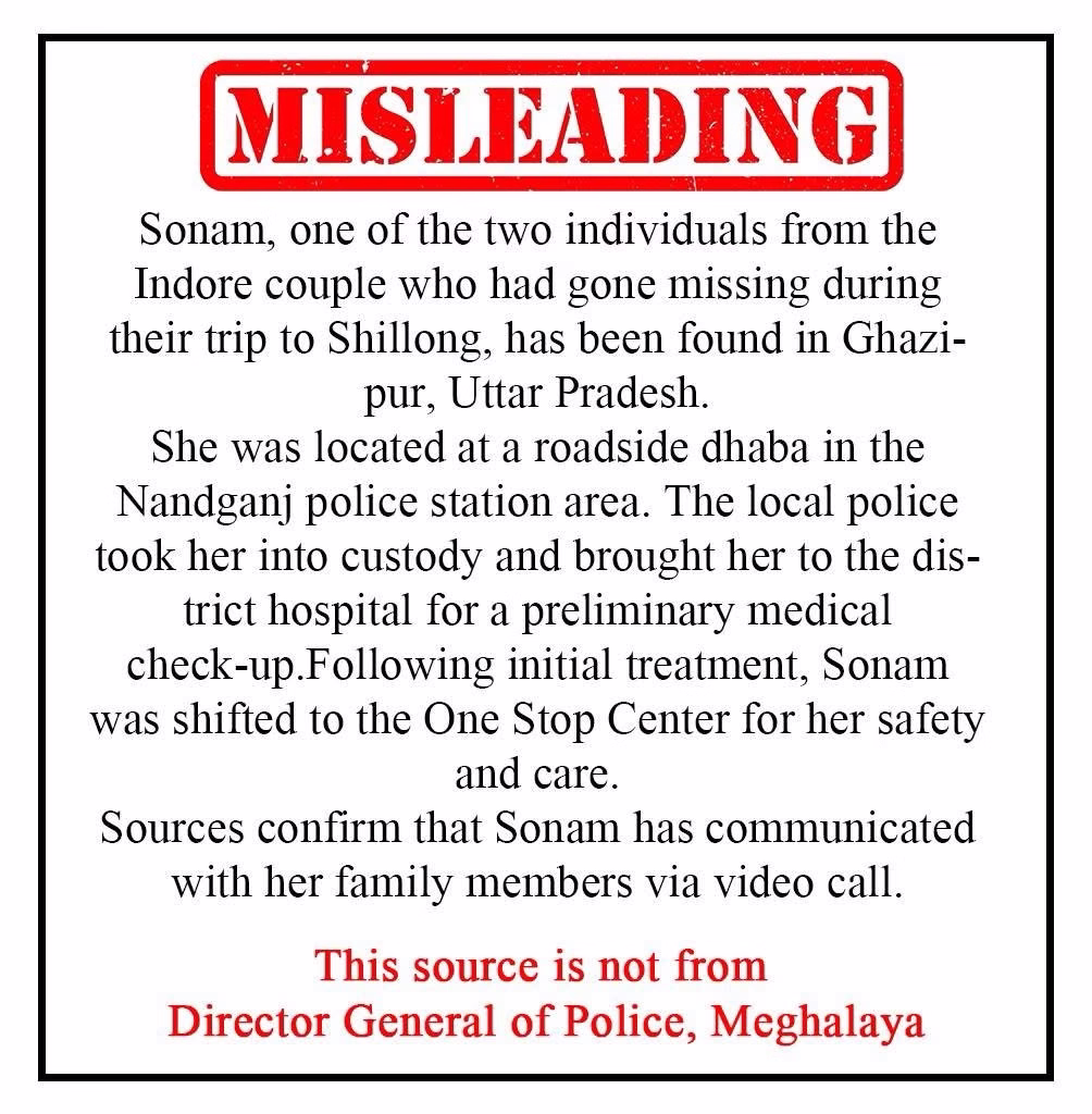 Honeymoon Mystery Cracked: Meghalaya Police Solve Indore Couple Disappearance Case 2 img 8214 1