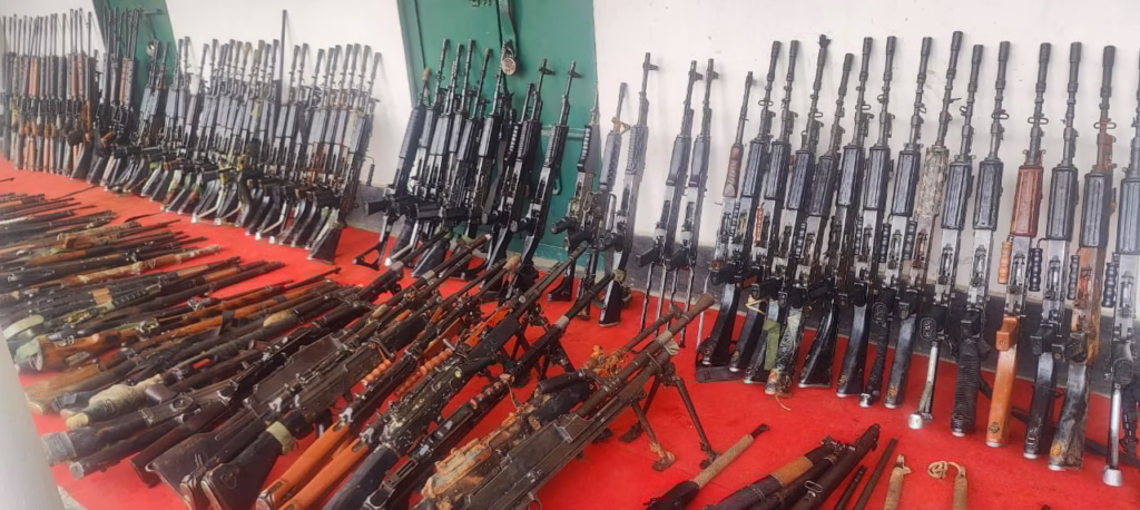 Massive Arms Haul in Manipur: Security Forces Recover 328 Firearms in Coordinated Operations 3 img 9220 1 1