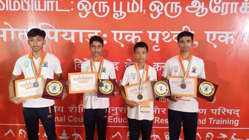 Tripura Students Shine at National Yoga Olympiad 2025; CM Dr. Manik Saha Congratulates Winners 3 img 9594 1