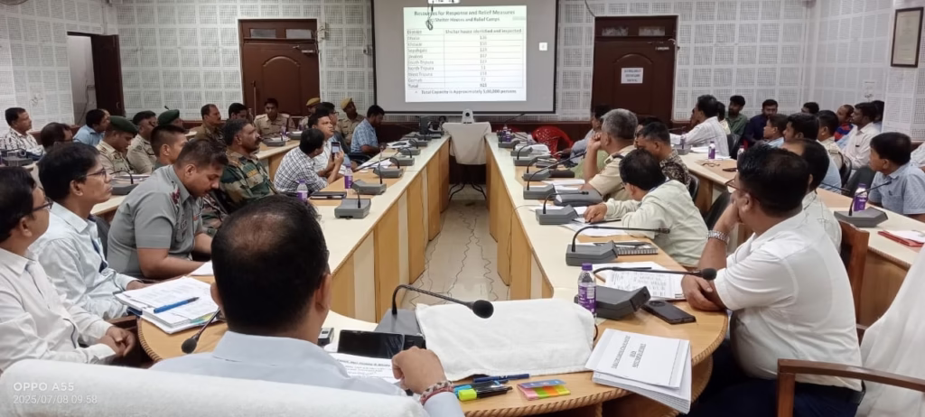 Tabletop Exercise Held at Tripura Secretariat Ahead of Statewide Disaster Preparedness Drill 2 img 0730 1