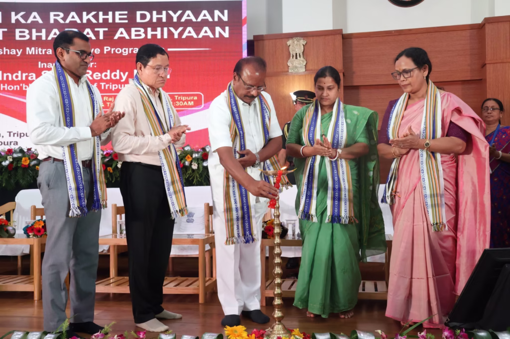 Tripura Governor Launches e-Portal and TB Awareness Drive 2 img 1581