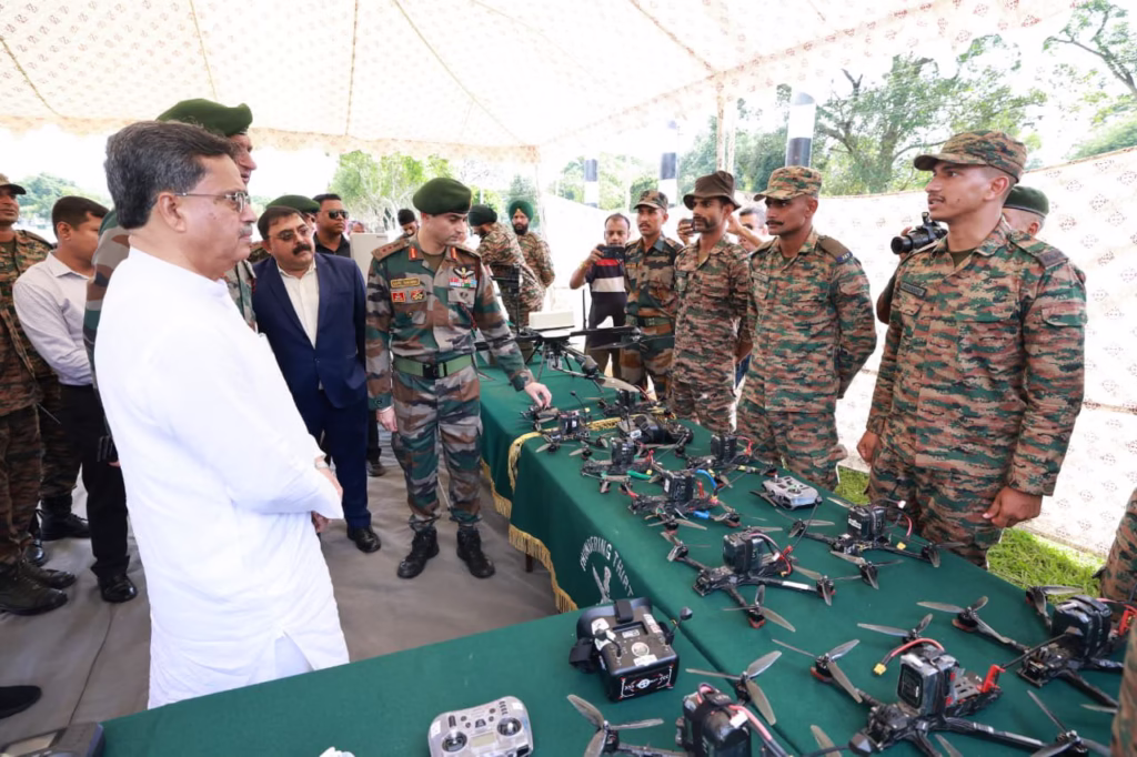 Assam Rifles Showcases Drone Technology in Agartala for Enhanced Security 8 Gy8ittdWsAANjq5