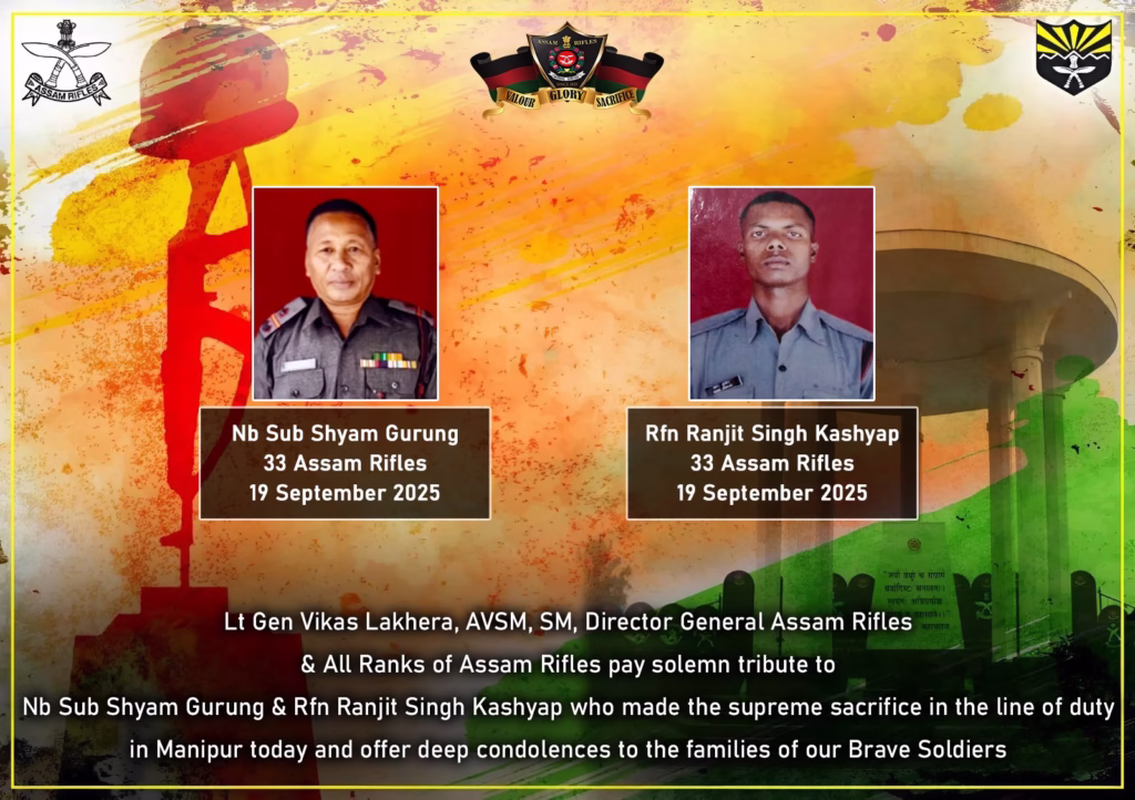 Assam Rifles Ambushed in Manipur, Two Soldiers Martyred 2 img 0343