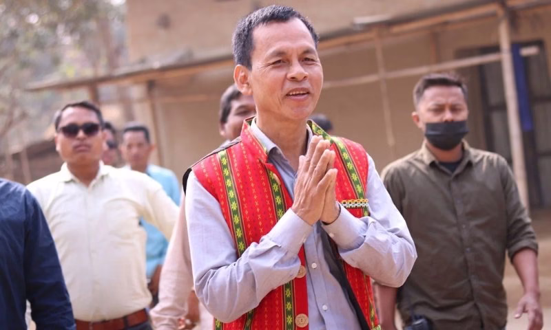MLA Ranjit Debbarma Strongly Condemns Puja Chanda Extortion in Abhoynagar Appeals to CM to Stop the Festival 1 img 1257