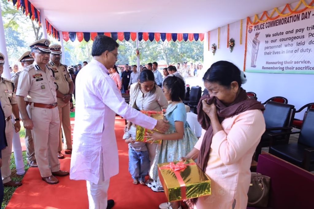 Tripura Observes Police Commemoration Day, CM Manik Saha Pays Tribute to Fallen Heroes 2 img 3806