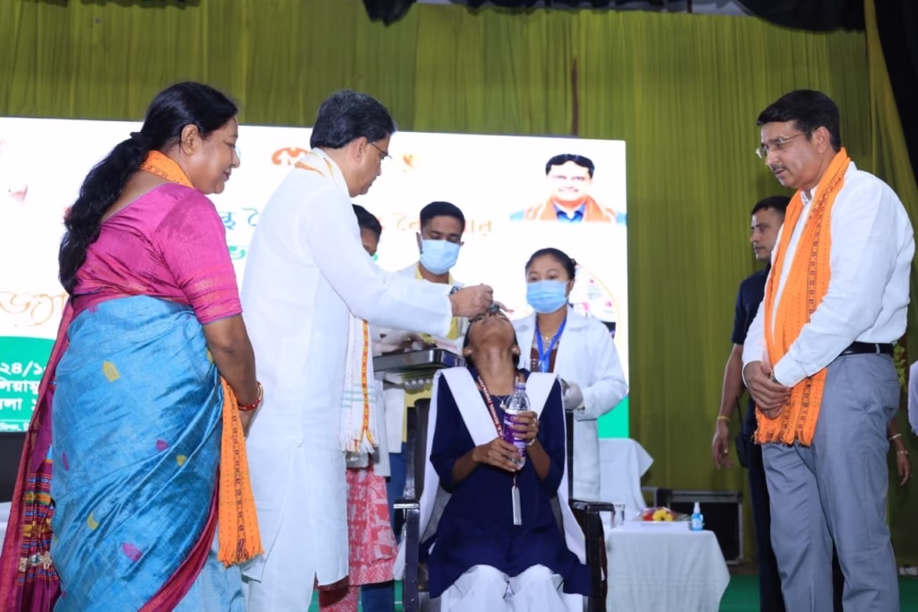 CM Manik Saha Launches ‘Sushtha Shaishab, Sushtha Kaishor Abhiyan 8.0’ in Teliamura 2 img 4183