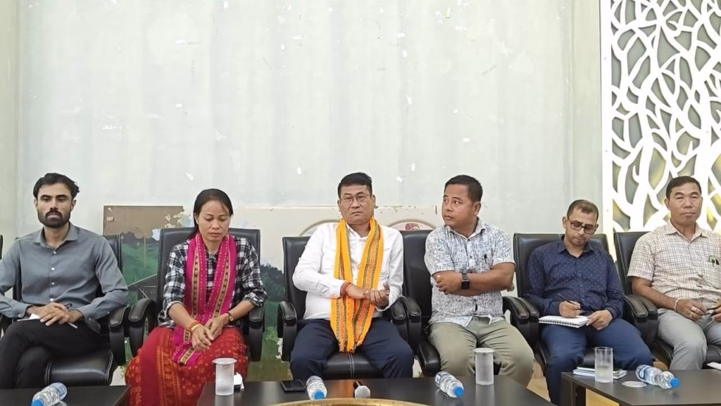 Tripura Excelling in Welfare Scheme Implementation, Says Minister Bikash Debbarma at Kumarghat Review Meeting 2 img 4755