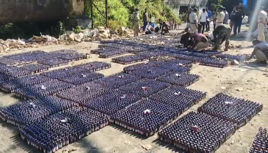 59,070 Phensedyl Bottles Destroyed in Ambassa NDPS Case; Worth Over ₹1.24 Crore 2 img 8308