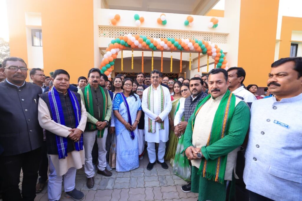 CM Dr. Manik Saha Inaugurates New School Buildings, Calls for Unity for Tripura’s Development 2 img 3450