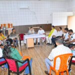 adc polls minister tinku roy chairs key organizational meeting in khowai