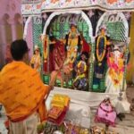 basanti puja begins at durga bari amid devotee rush