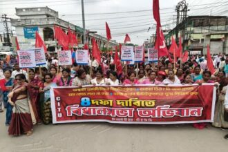 citus assembly march highlights four point workers demands
