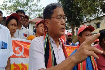 cpim rallies support in maharanipur ahead of adc polls