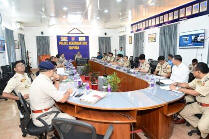 dgp reviews election security preparedness in tripura