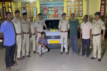 drug dealer saddam hossain arrested with 4000 yaba tablets by tripura police