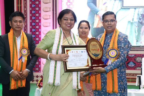 minister tinku roy highlights womens empowerment at state level international womens day celebration
