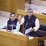 ratan lal nath calls for bulldozer action against illegal cpim offices in tripura