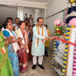 rs mp rajib bhattacharjee inaugurates ro water purification project at ramthakur girls school