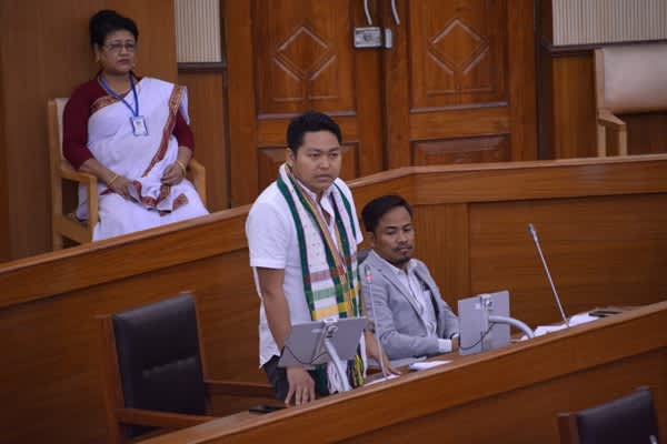 ssa teachers job security sparks debate in tripura assembly
