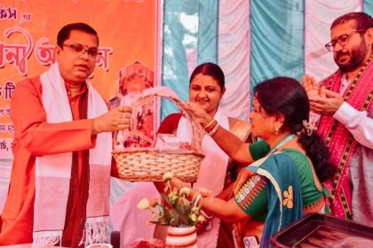 sw se minister inaugurates natureliq tea cafeteria boosting womens income in tripura