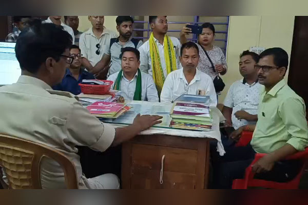 tension in pekuarjala shop vandalised after clash between bjp tipra motha