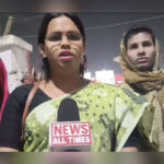 transgender board stands beside trans woman tortured by in laws