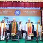 vice president urges youth to reject drugs embrace purposeful life in 14th tripura university convocation