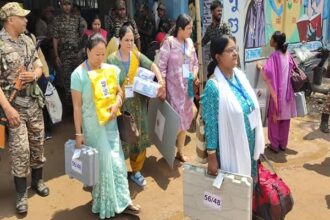 55 polling stations ready for dharmanagar by poll women lkead to model booths