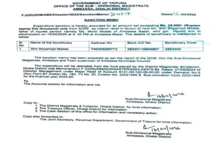 humanitarian aid sanctioned for electrocution victim in ambassa