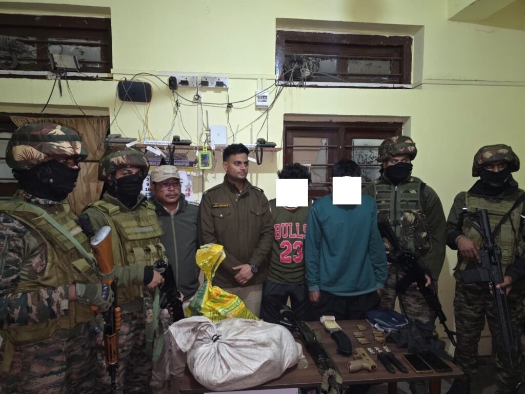 3 Suspected UKNA Cadres Arrested in Churachandpur, Arms and Raw Opium Seized 2 img 3681