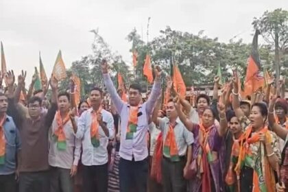 rising political heat in tripura hills ahead of adc polls tribal welfare minister continues campaign