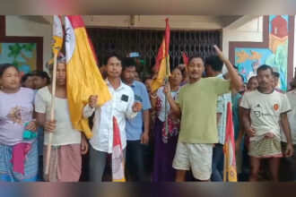 tipra motha workers forcefully take over chabimura management