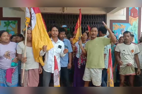 tipra motha workers forcefully take over chabimura management