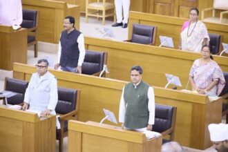 tripura assembly pays tribute to asha bhosle ex minister kartik kanya debbarma