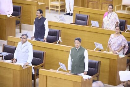tripura assembly pays tribute to asha bhosle ex minister kartik kanya debbarma