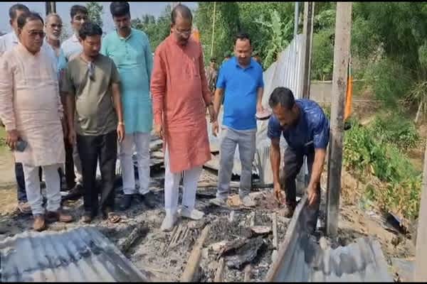 tripura bjp chief visits violence hit areas warns of stern action