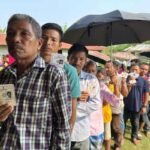 ttaadc re polling held in four polling stations amid tight security