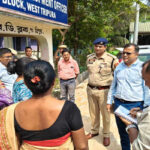 west tripura dm leads law order review in mandwi post adc polls