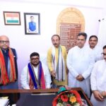 abhishek debroy takes charge as tripura bjp president cm manik saha expresses confidence