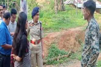 border security tightened in tripuras unakoti district after high level inspection