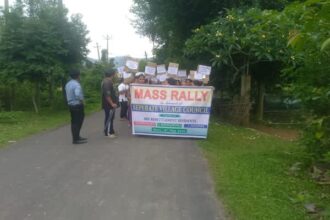 bru families demand separate village councils warn of agitation before vc polls
