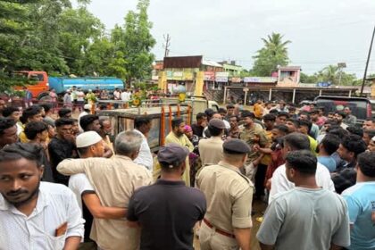 civilian death in bsf firing sparks anger in tripura border village