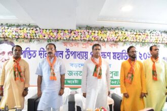 cm manik saha flags off bjps mandal level pandit deendayal training campaign