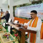 jahar chakraborti sworn in as dharmanagar mla bjp strengthens assembly hold