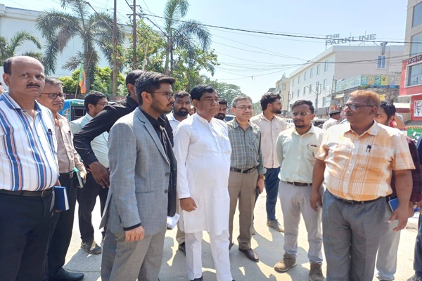 mayor dipak majumder announces coffee house project at agartala childrens park ground
