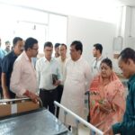 mayor dipak majumder reviews agartala civil hospital promises early opening for citizens