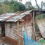 mos brishaketu debbarma extends relief to storm hit family in simna