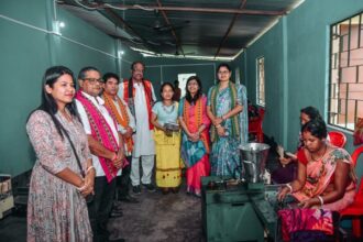 mos durgadas uikey encourages women shgs in unakoti highlights rural enterprise growth